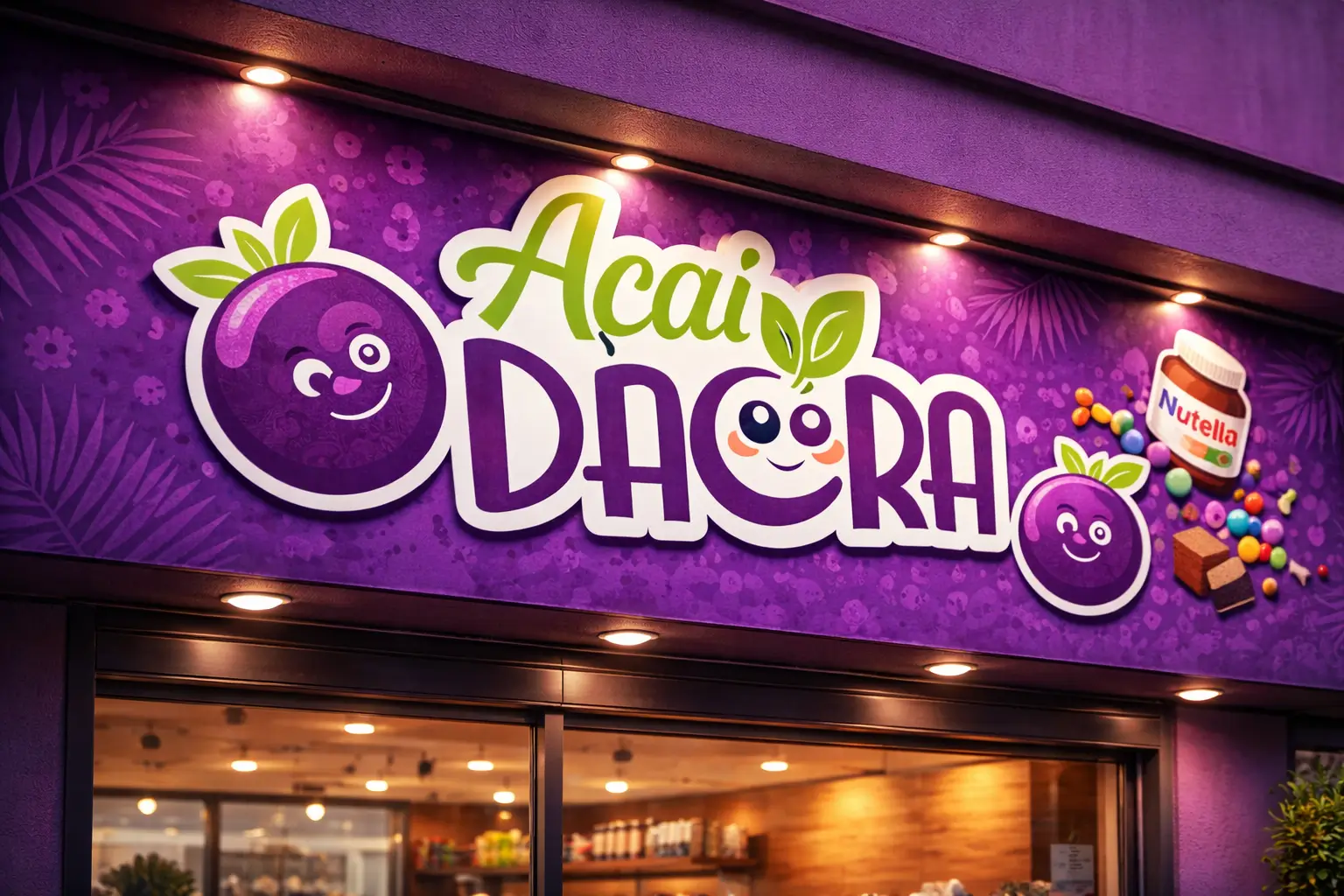 Banner Acaí Daora - Delivery